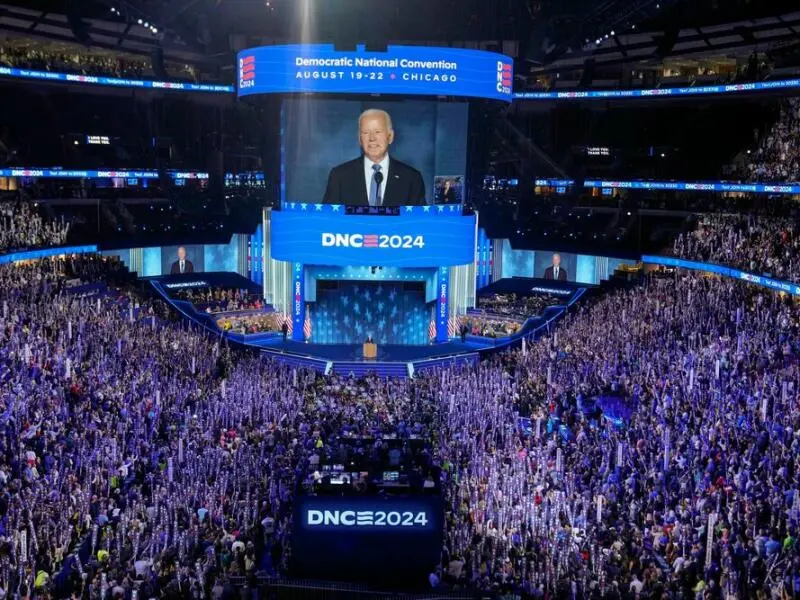 Wahlkampf in den USA - Parteitag der Demokraten in Chicago