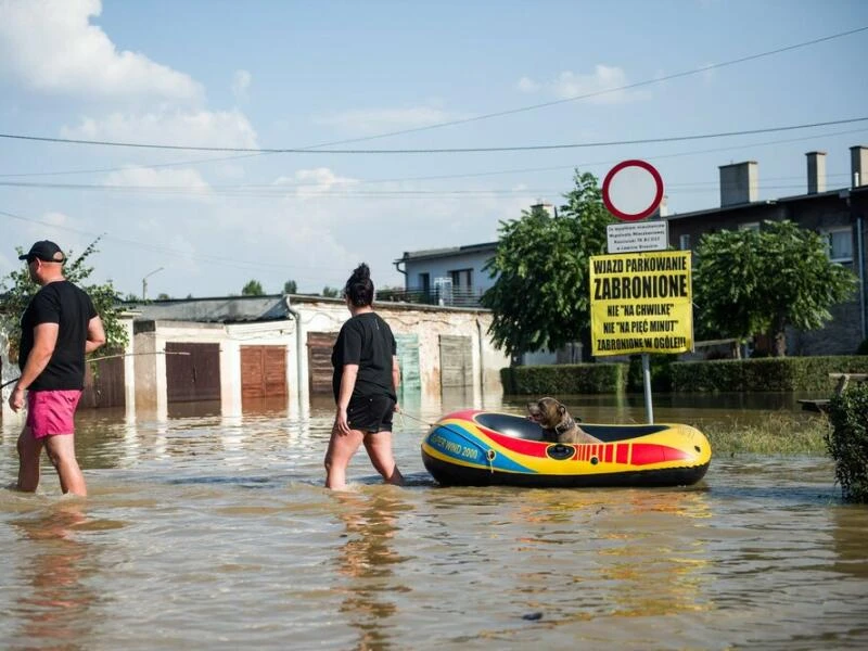 Hochwasser in Polen