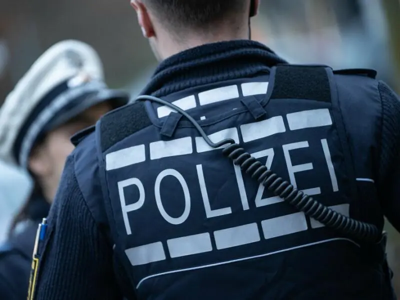 Polizisten im Einsatz