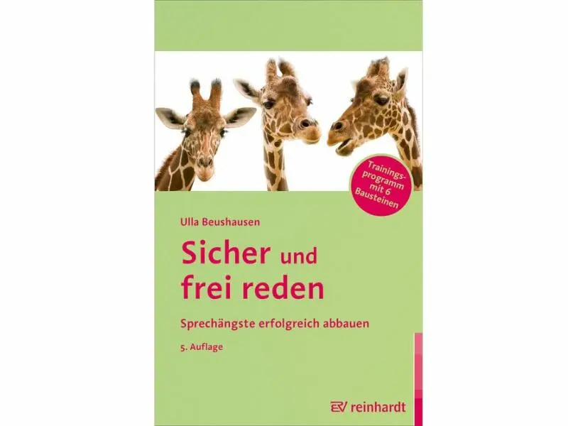 Buch-Cover «Sicher und frei reden»