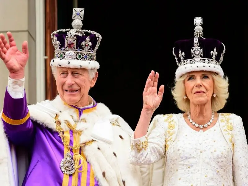König Charles III. und Königin Camilla