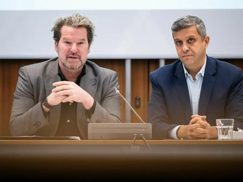 CDU-Fraktionschef Dirk Stettner und SPD-Fraktionschef Raed Saleh