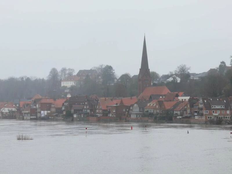 Hochwasser in Schleswig-Holstein - Lauenburg