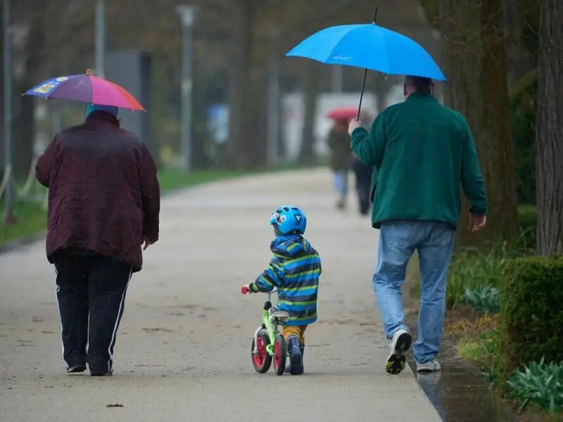 Regenwetter am Mittelrhein