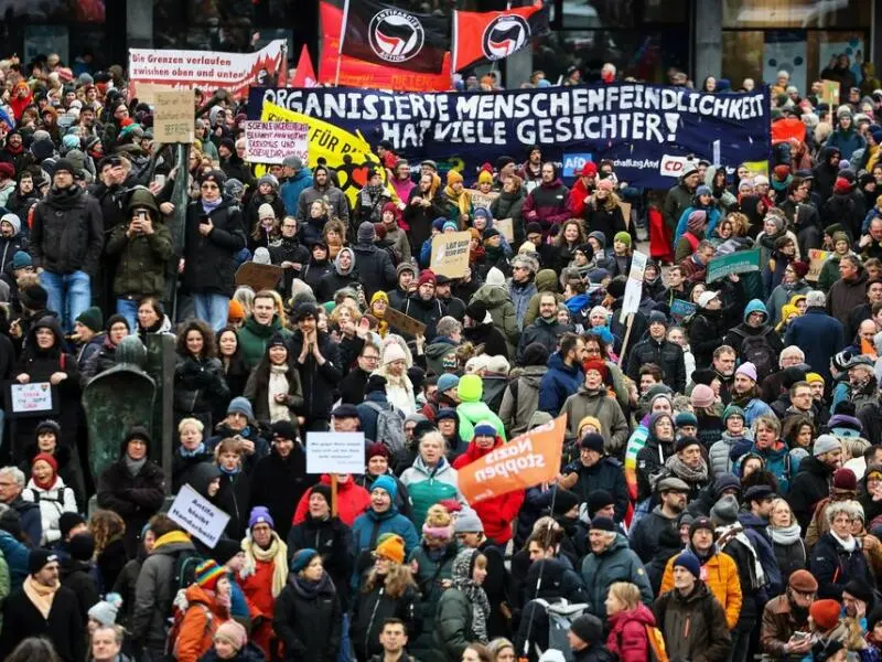 Demonstrationen gegen rechts - Bremen
