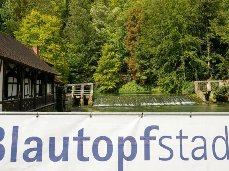 Blautopf gesperrt