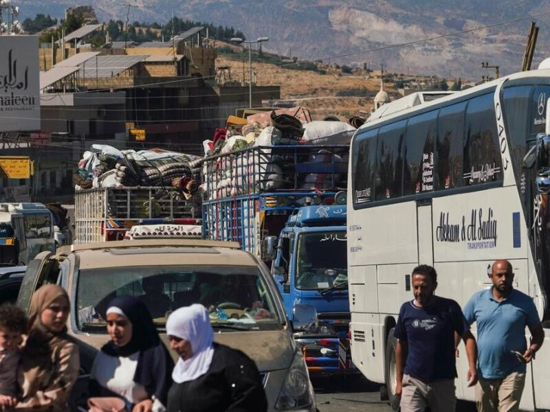 Nahostkonflikt - Flucht aus dem Libanon