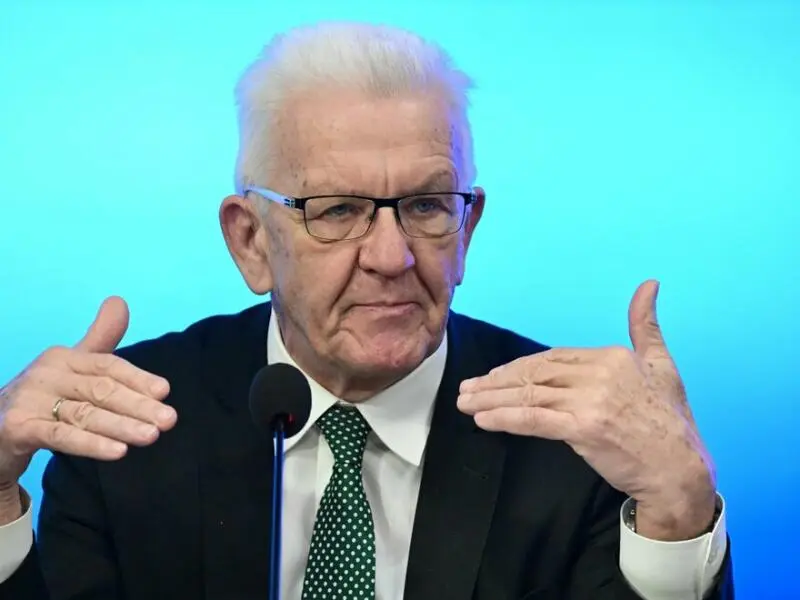 Ministerpräsident Winfried Kretschmann