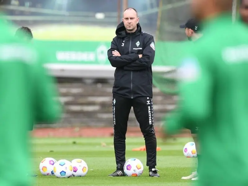 Trainer Ole Werner von Werder Bremen