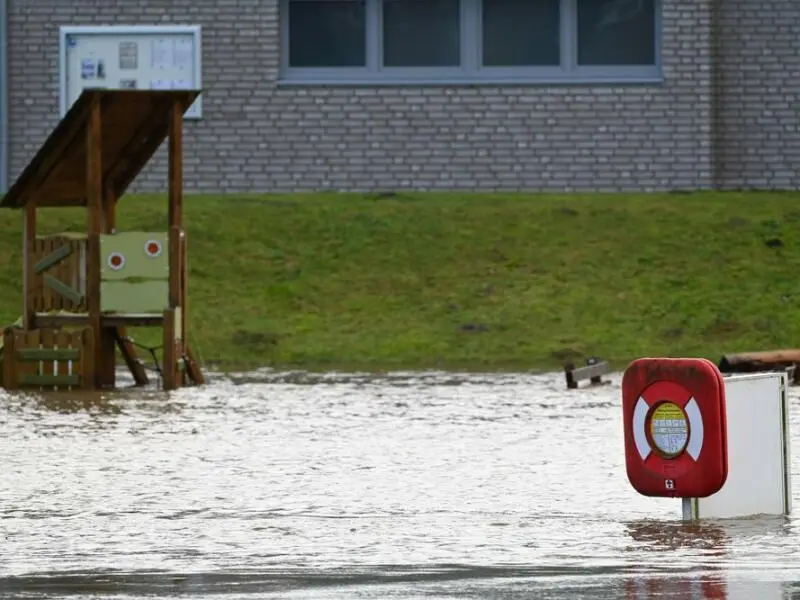Hochwasser in Niedersachsen - Ems