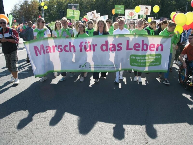 Demonstration von Abtreibungsgegnern «Marsch für das Leben»