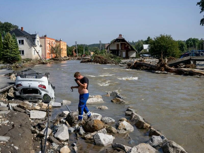 Hochwasser in Tschechien