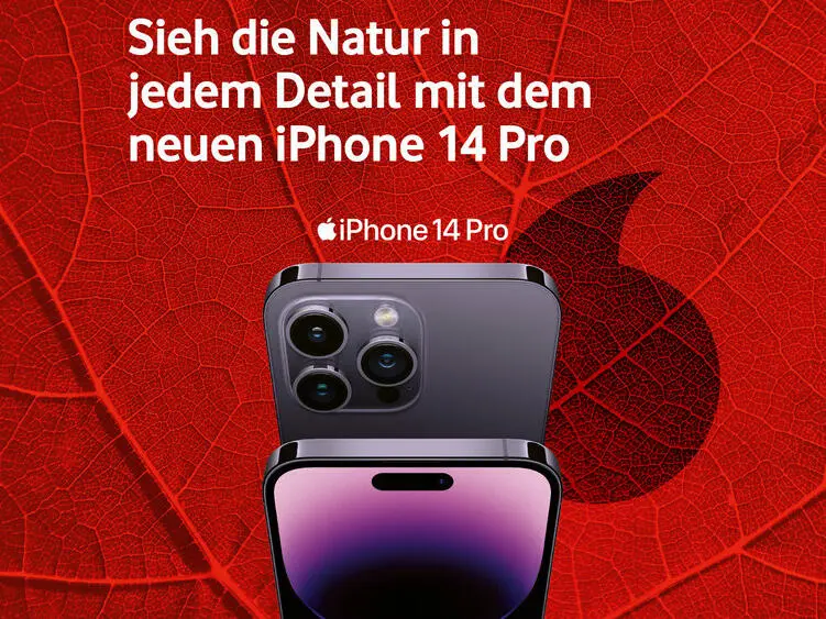 Sieh die Natur in jedem Detail – mit dem neuen iPhone 14 Pro schon ab 1 Euro