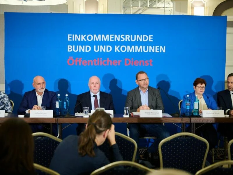 Tarifforderungen für Öffentlichen Dienst