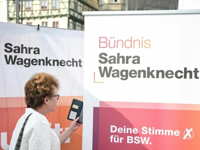 Wahlkampf BSW