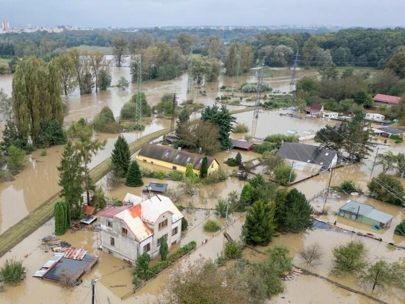 Hochwasser in Tschechien