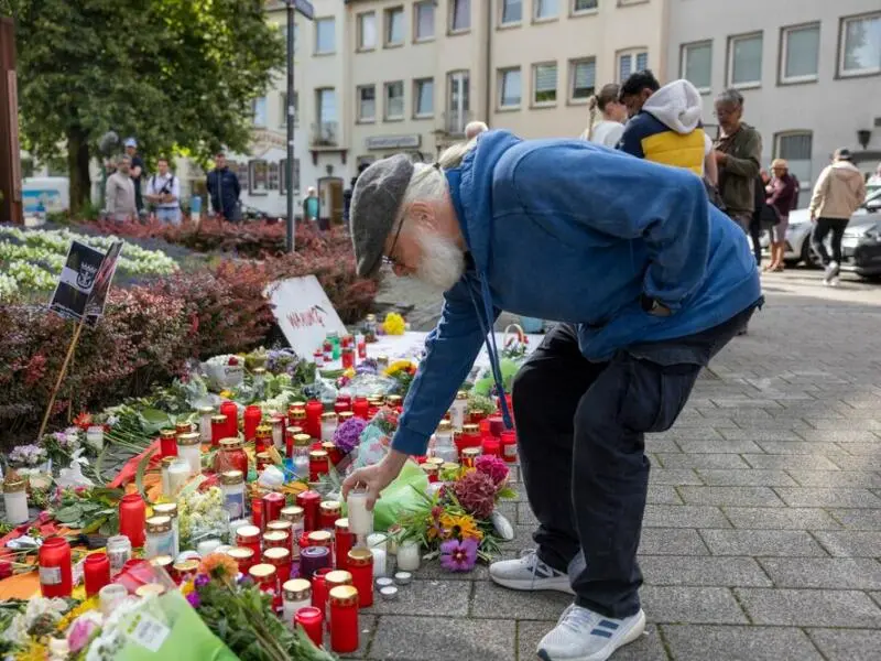 Nach der Messerattacke auf dem Solinger Stadtfest