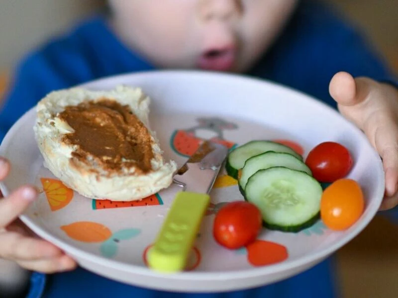 Vegetarisches Essen für Kinder