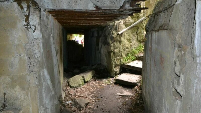 Ein Bunker der «Wolfsschanze»