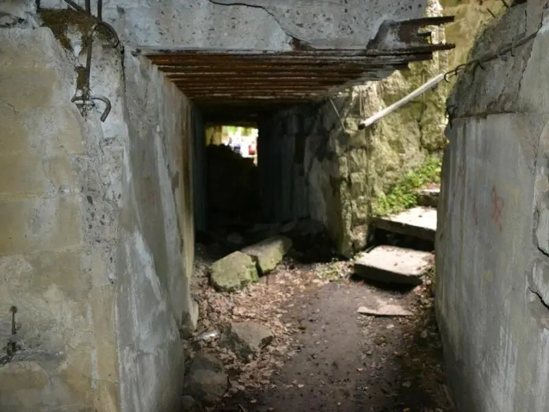 Ein Bunker der «Wolfsschanze»