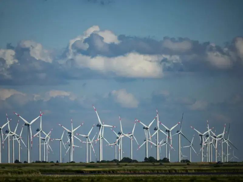 Windpark an der Nordsee