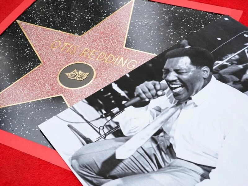 Ehrung von Otis Redding auf dem Hollywood Walk of Fame