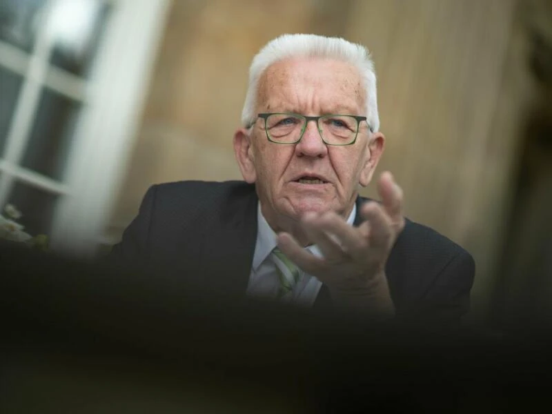 Baden-Württembergs Ministerpräsident Winfried Kretschmann