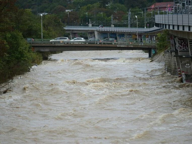 Hochwasser in Österreich