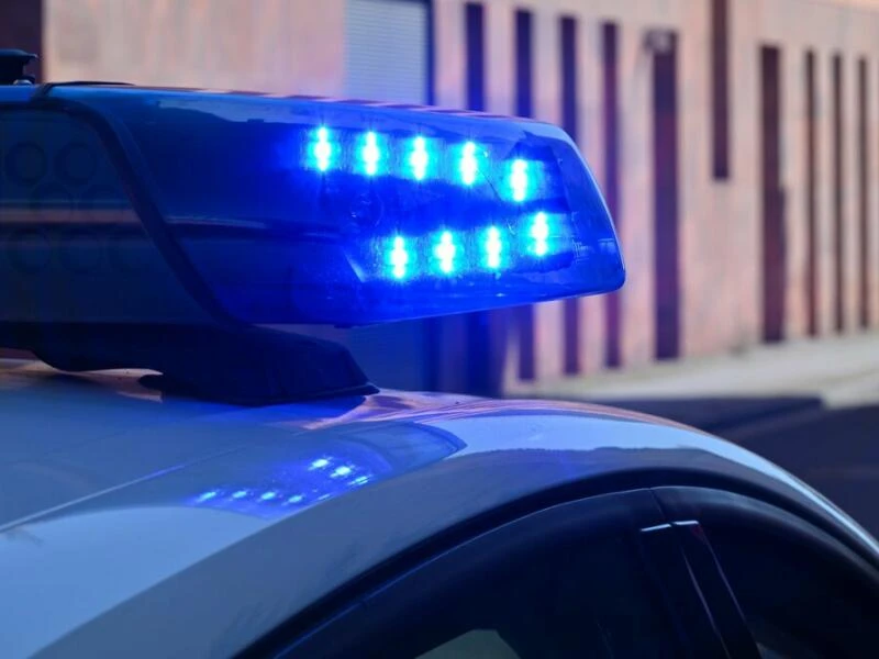 Polizeistreife im Einsatz