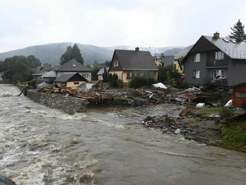 Hochwasser in Tschechien