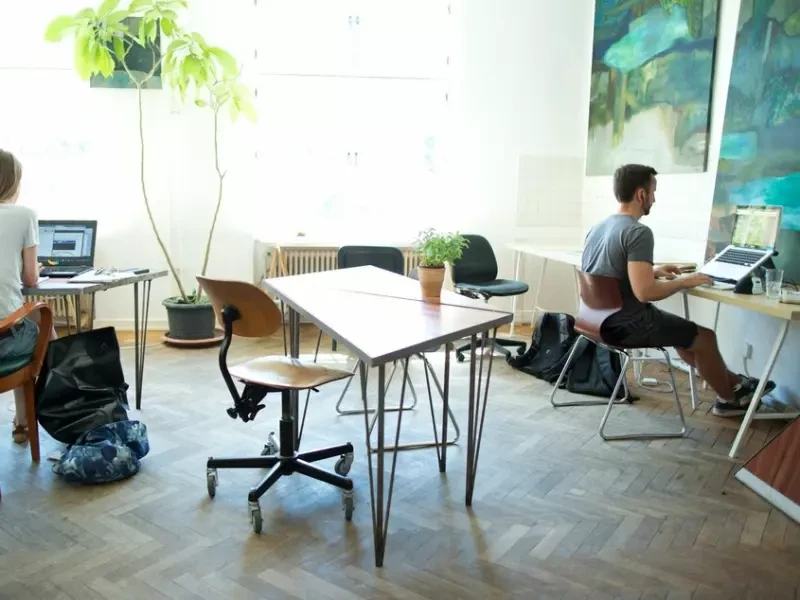 Arbeiten im Coworking Space