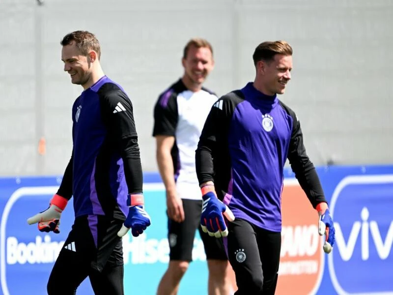 Fußball-EM: Training Deutschland