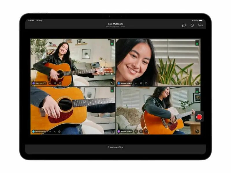 Das neue iPad Pro mit der App Final Cut Pro