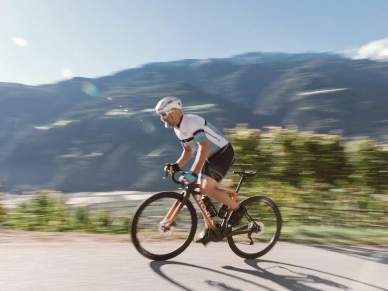 Rennradfahrer Joachim Nischler