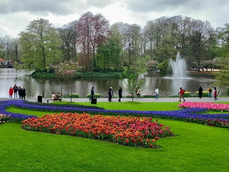 Keukenhof in Lisse in den Niederlanden