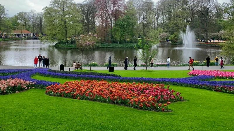 Keukenhof in Lisse in den Niederlanden