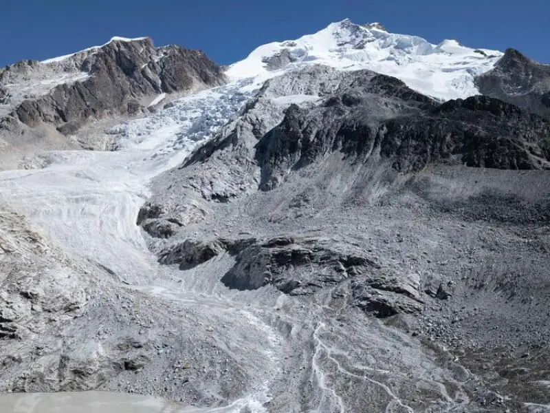 Schmelzende Anden-Gletscher