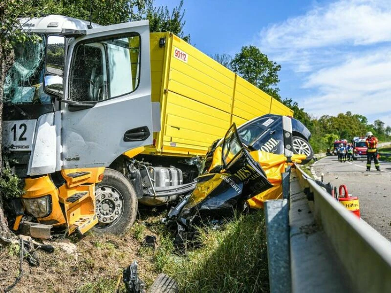 Tödlicher Unfall auf B29