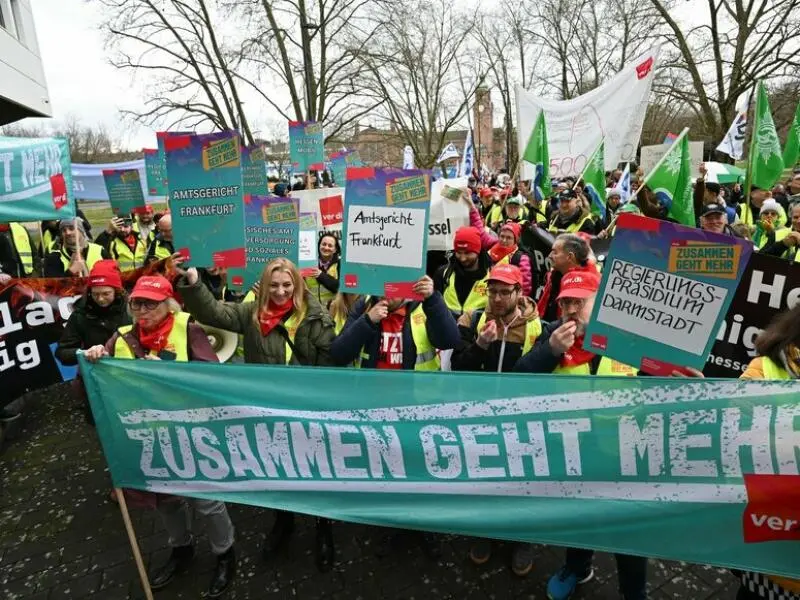 Tarifverhandlungen für öffentlichen Dienst in Hessen