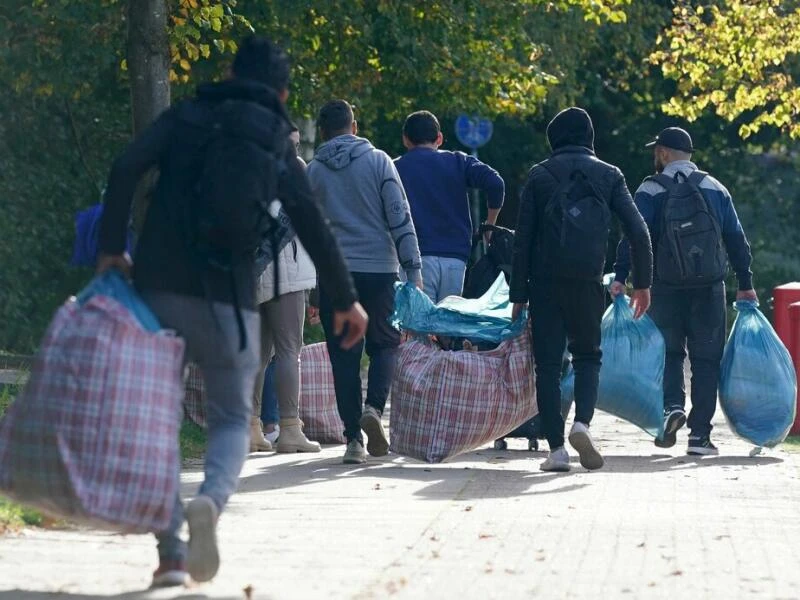 Flüchtlinge in Hamburg