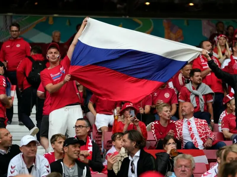 Russische Fußball-Fans