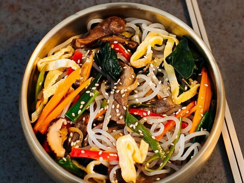 Koreanische Küche - Japchae