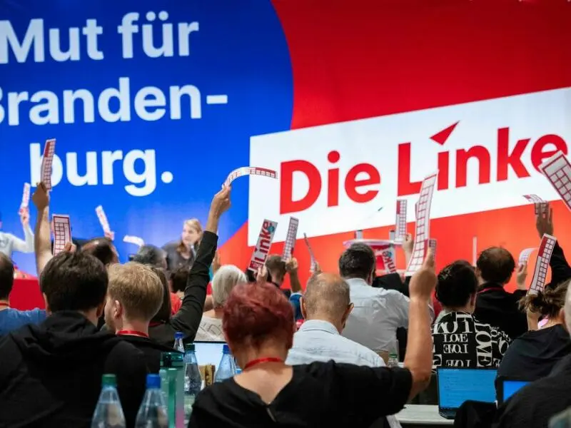 Landesparteitag Linke Brandenburg