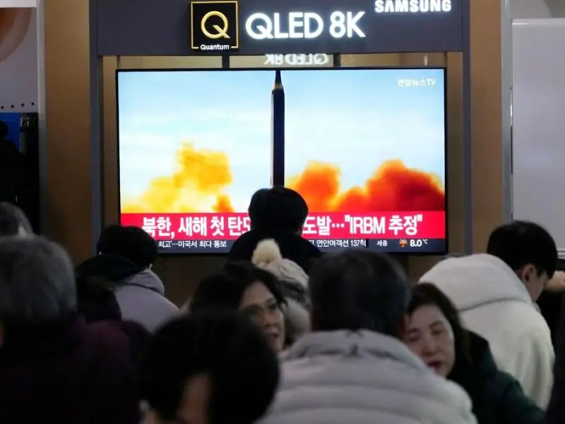 Südkorea: Nordkorea feuert Rakete in Richtung Meer ab