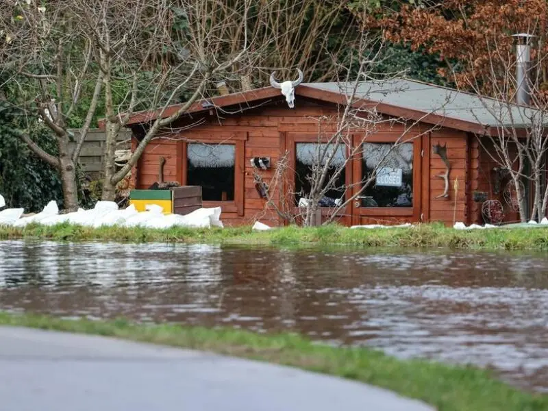 Hochwasser in Niedersachsen - Lilienthal