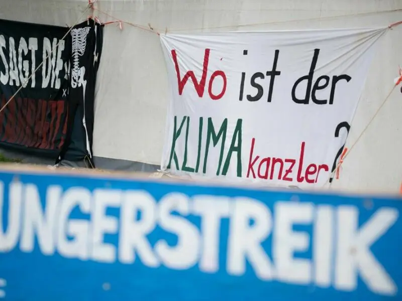 Klima-Hungerstreik Berlin