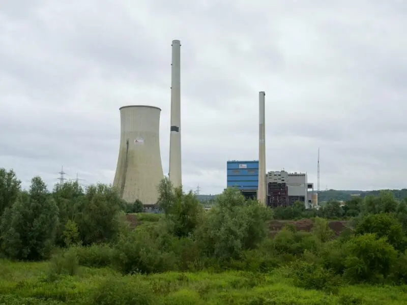 Sprengung Kraftwerk Ensdorf