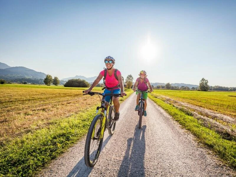 Radfahrer bei Bernau-Felden