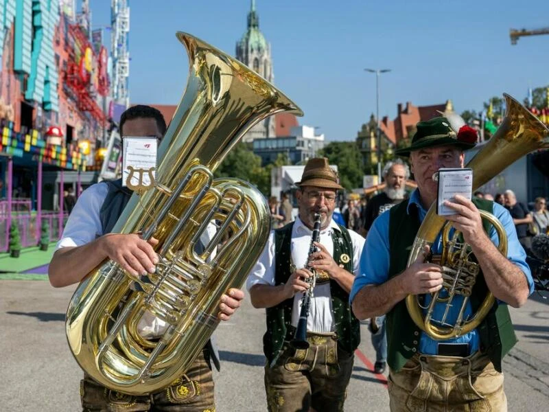 Presserundgang auf dem Oktoberfest