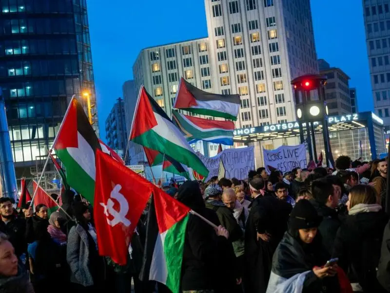 Pro-Palästina Demonstration in Berlin